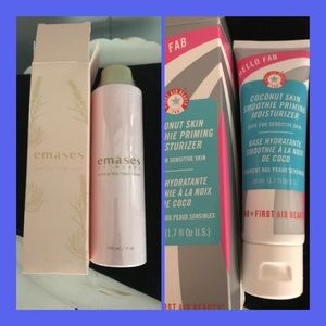 EMASES SKIN CARE TONER & FAB PRIMING MOISTURIZER